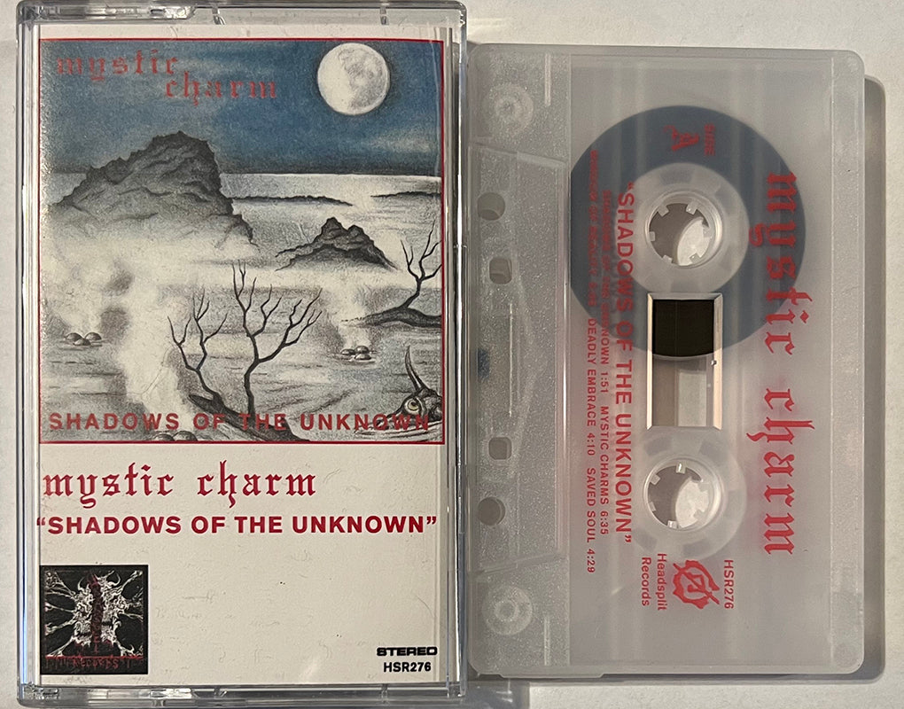 Mystic Charm " Shadows Of The Unknown  " Cassette Tape