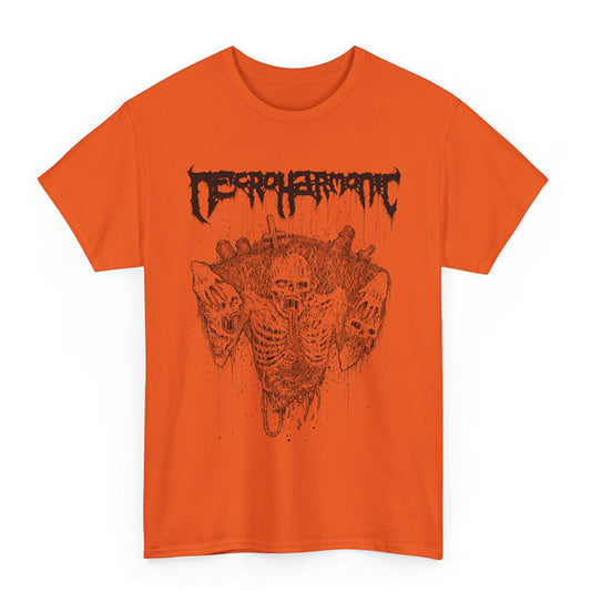 Necroharmonic  " Grave Ghoul " T shirt Orange