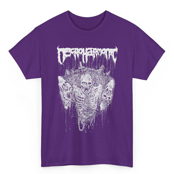 Necroharmonic " Grave Ghoul "  T shirt Purple