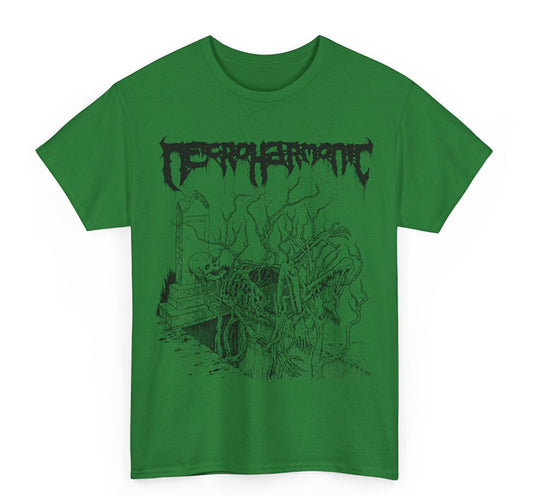 Necroharmonic " Underground since 1990 " Turf Green T shirt