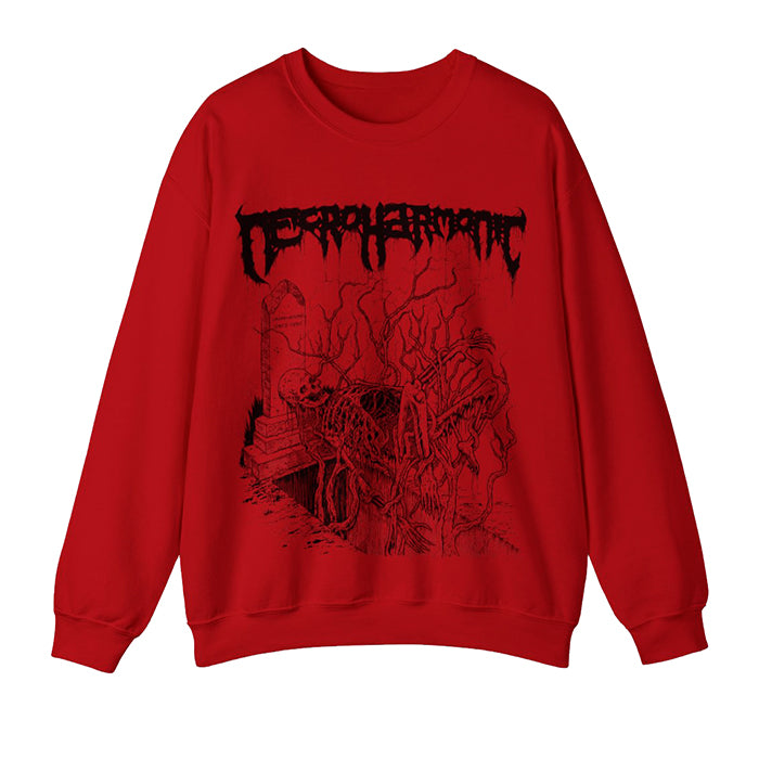 Necroharmonic  Underground since 1990 sweatshirt Red