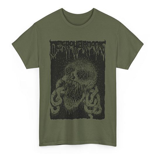 Necroharmonic Future Resurrection T shirt Military Green