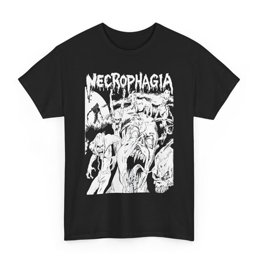 Necrophagia " Nightmare Continues " T shirt