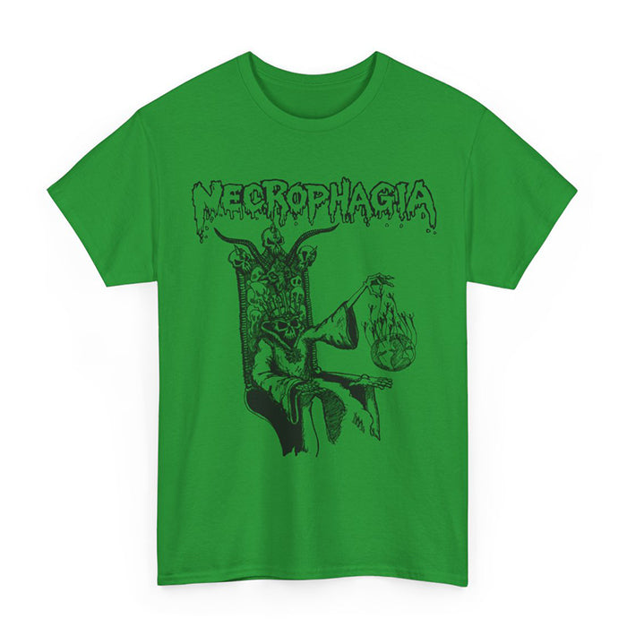 Necrophagia " Rise From The Crypt " T shirt Green