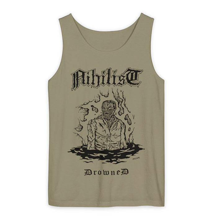 Nihilist" Drowned " Tank Top Sand