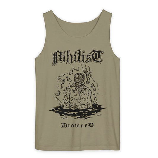Nihilist" Drowned " Tank Top Sand