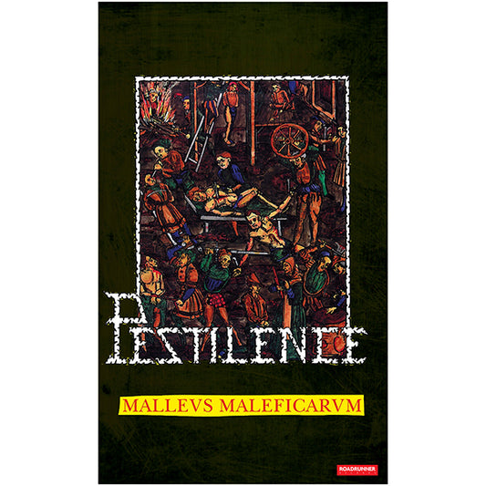 Pestilence " Malleus Maleficarum "  Flag Banner Tapestry