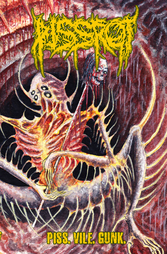 Pissrot " Piss. Vile. Gunk.  "   cassette Tape 