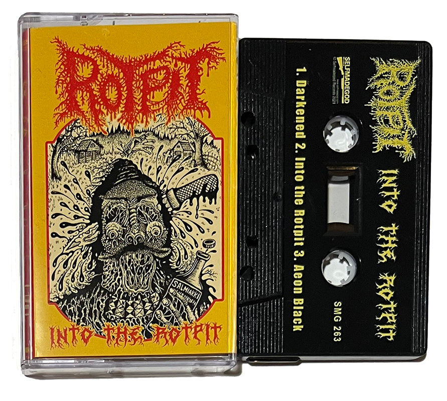 RotPit " Into The Rotpit " Cassette Tape
