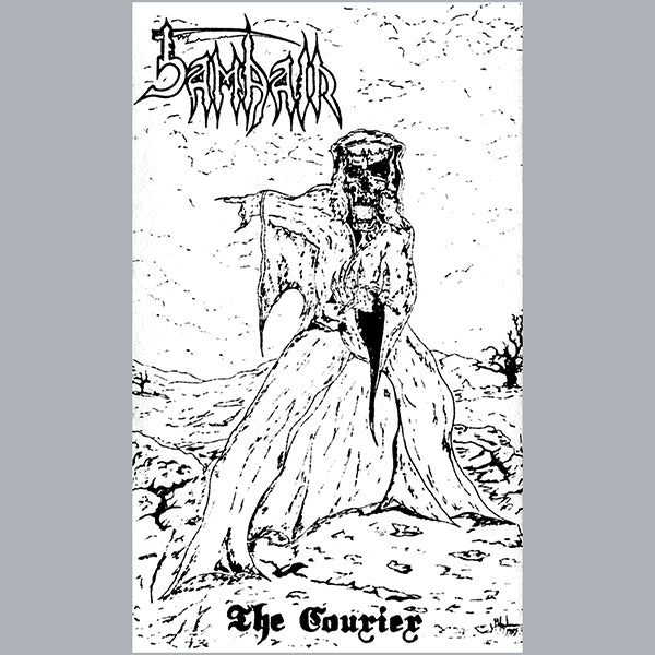 Samhain  (Den) "The Courier  1987 1986 demo tape death metal thrash