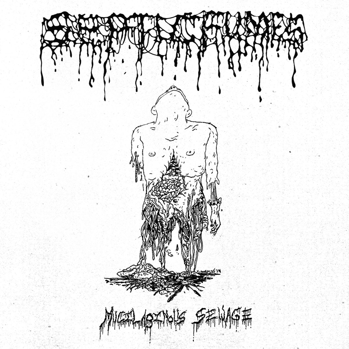 Septic Fumes "Mucilaginous Sewage" 7 EP