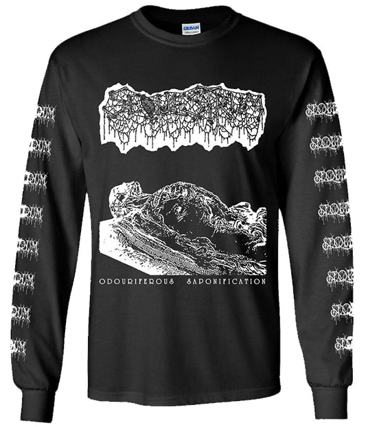 Sequestrum " Odouriferous Saponification " Longsleeve T-shirt with Sleeve prints