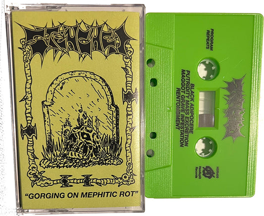 Stenched " Gorging On Mephitic Rot " Cassette Tape