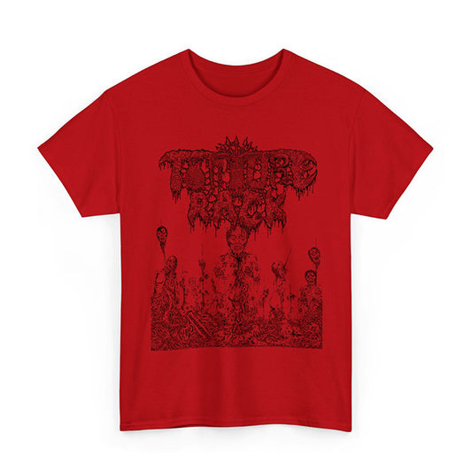 Torture Rack " Pit of Limbs " T shirt Red
