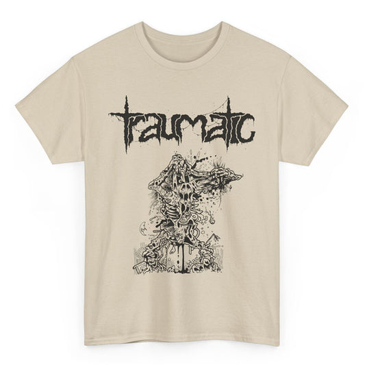 Traumatic " The Process Of Raping A Rancid Cadaver"  T shirt