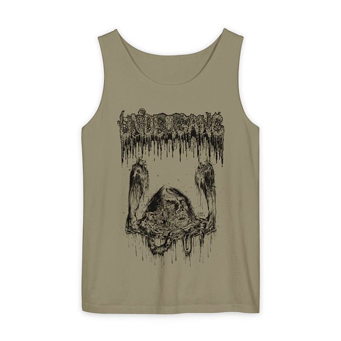 Undergang " Putrid Head " Tank Top Sand