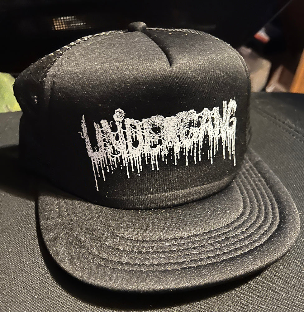 Undergang Logo  death metal hat Cap trucker cap