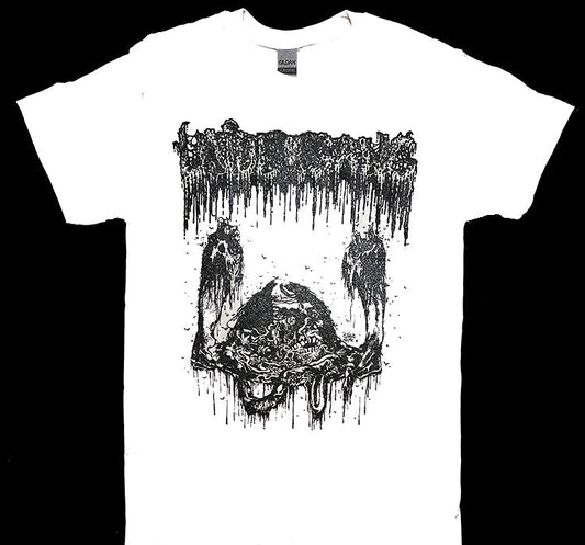 Undergang " Putrid Head "  T shirt white