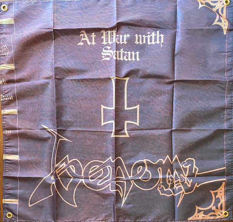 Venom " At War With Satan  " Flag / Banner / Tapestry