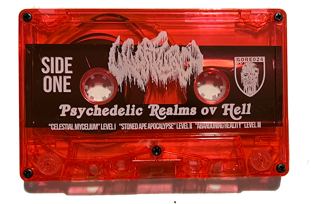 Wharflurch  " Psychedelic Realms Ov Hell "  Cassette Tape