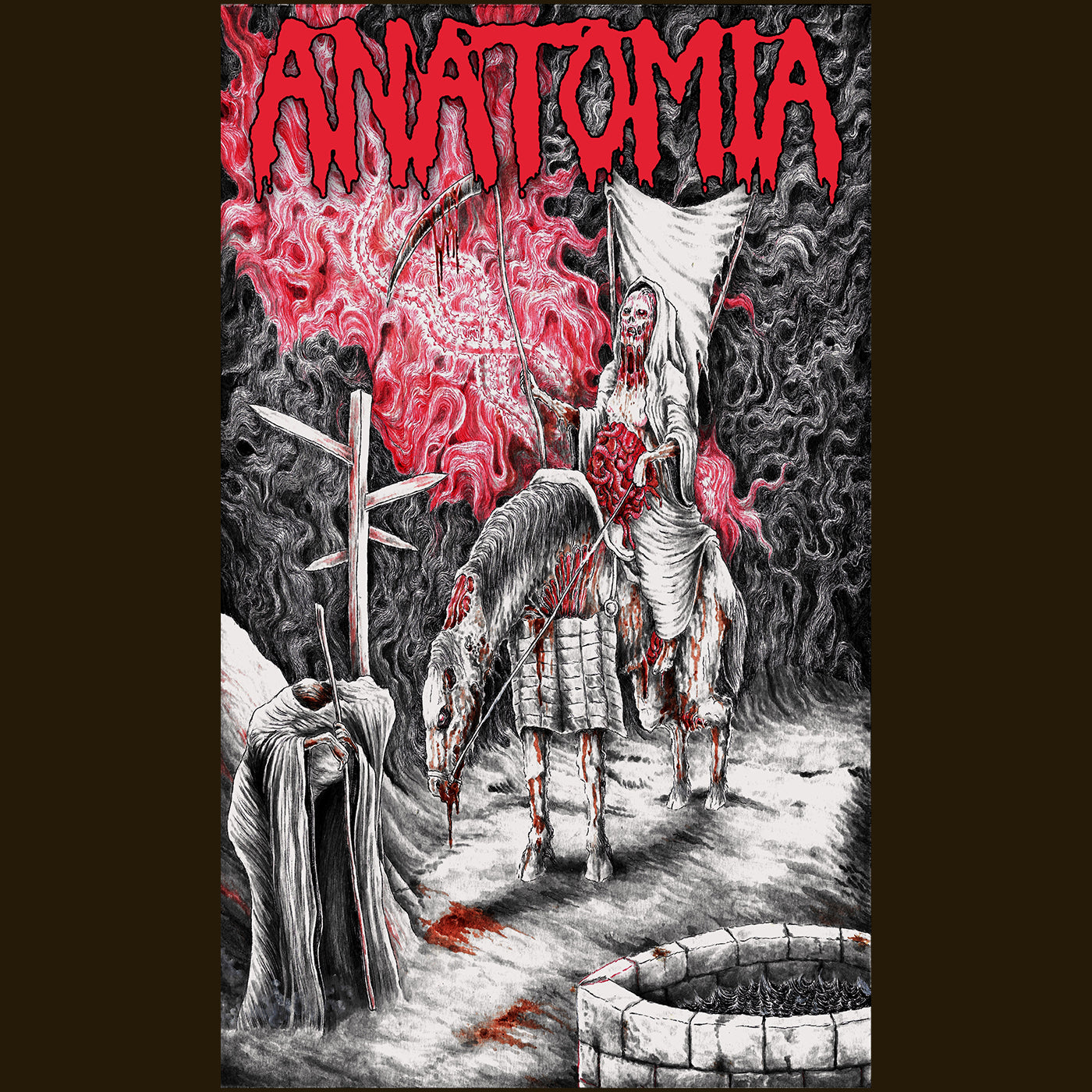 Anatomia " Dissected Humanity "  Flag / Banner / Tapestry