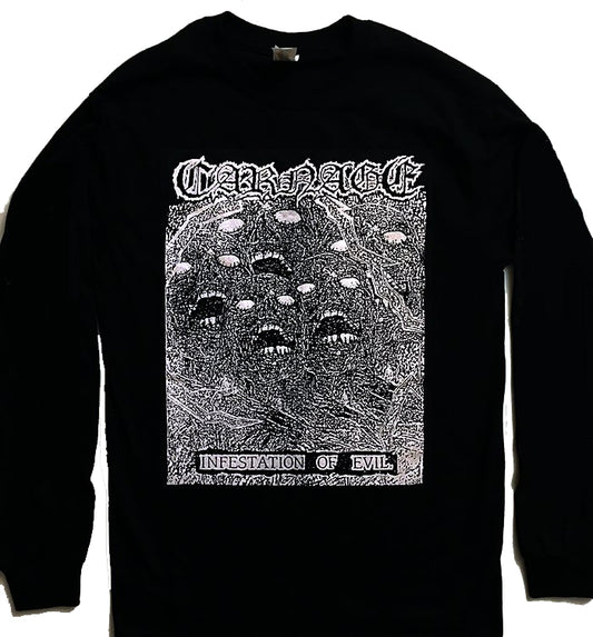 Carnage " Infestation of Evil " Longsleeve T shirt