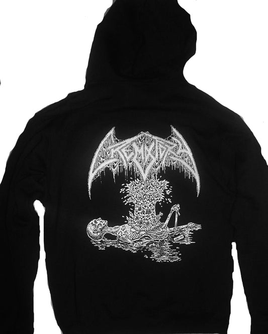 Crematory " Exploding Chest " Hooded Sweatshirt Hoodie