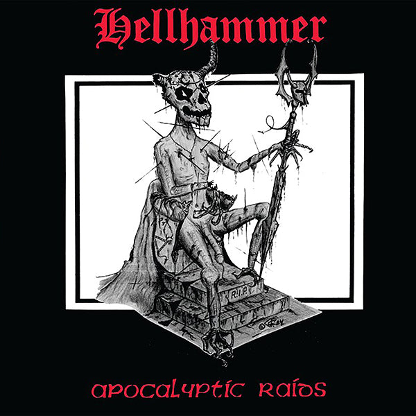 Hellhammer " Apocalyptic Raids " Flag / Banner / Tapestry