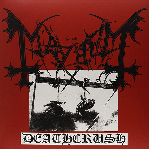 Mayhem " Deathcrush LP " Banner / Tapestry / Flag