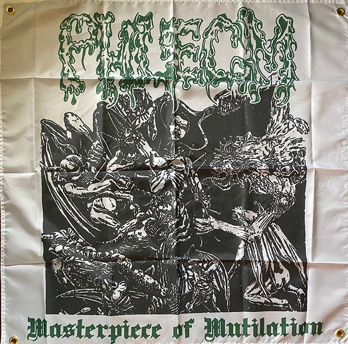 Phlegm " Masterpiece Of Mutilation " Flag /  Banner / Tapestry