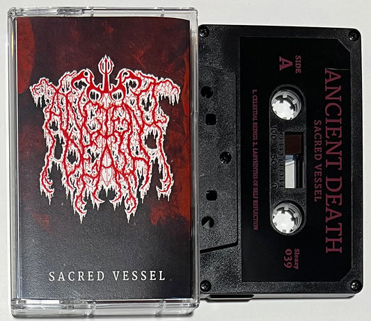 Ancient Death " Sacred Vessel "  Cassette Tape