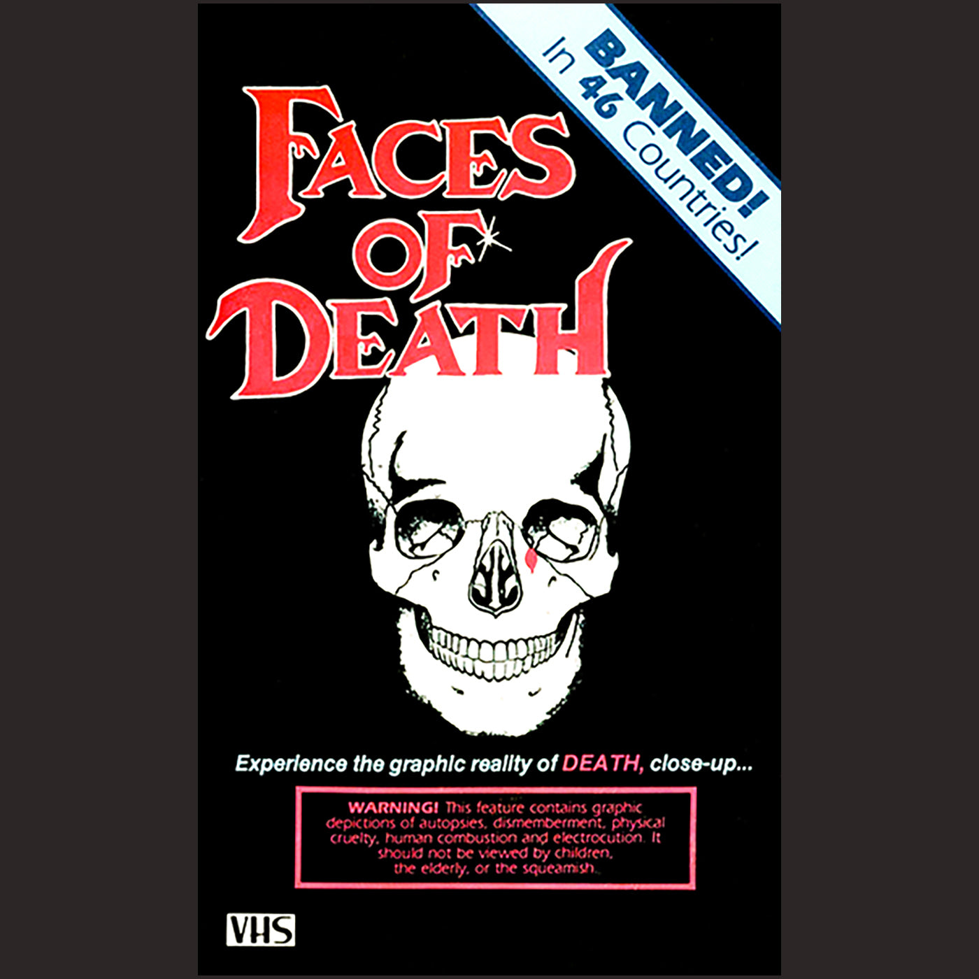 faces of death true death documentary flag