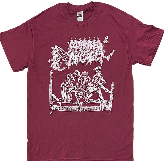Morbid Angel " Abominations of Desolation " Burgandy T-shirt
