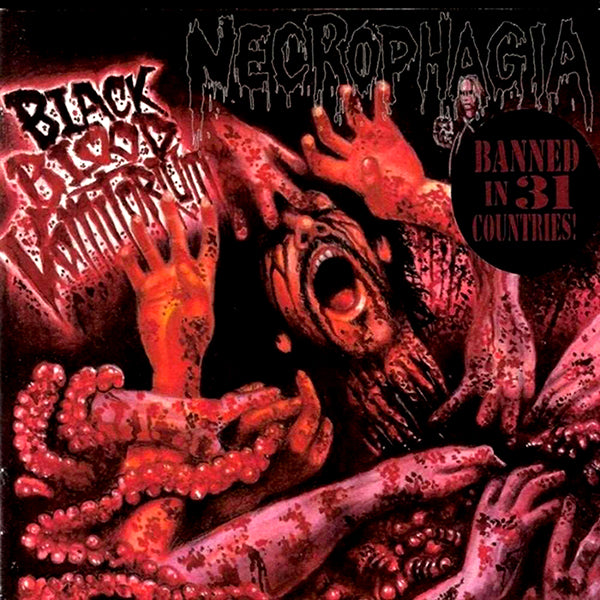 Necrophagia " Black Blood Vomitorium "  Flag / Banner / Tapestry