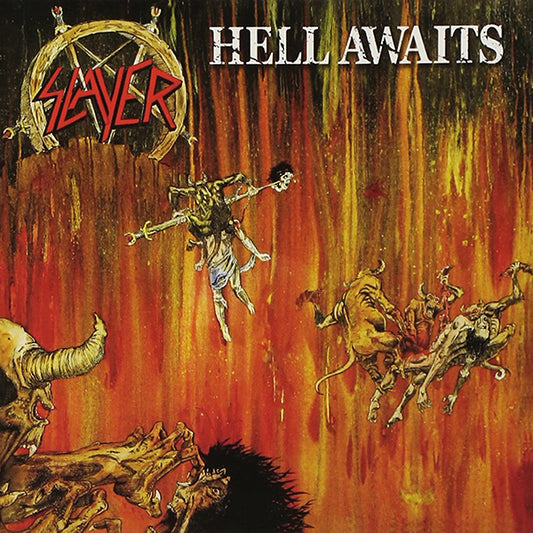Slayer " Hell Awaits " Flag / Banner / Tapestry